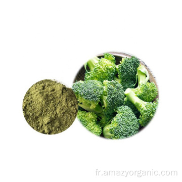 Poudre de brocoli FD végétale de qualité alimentaire de haute qualité